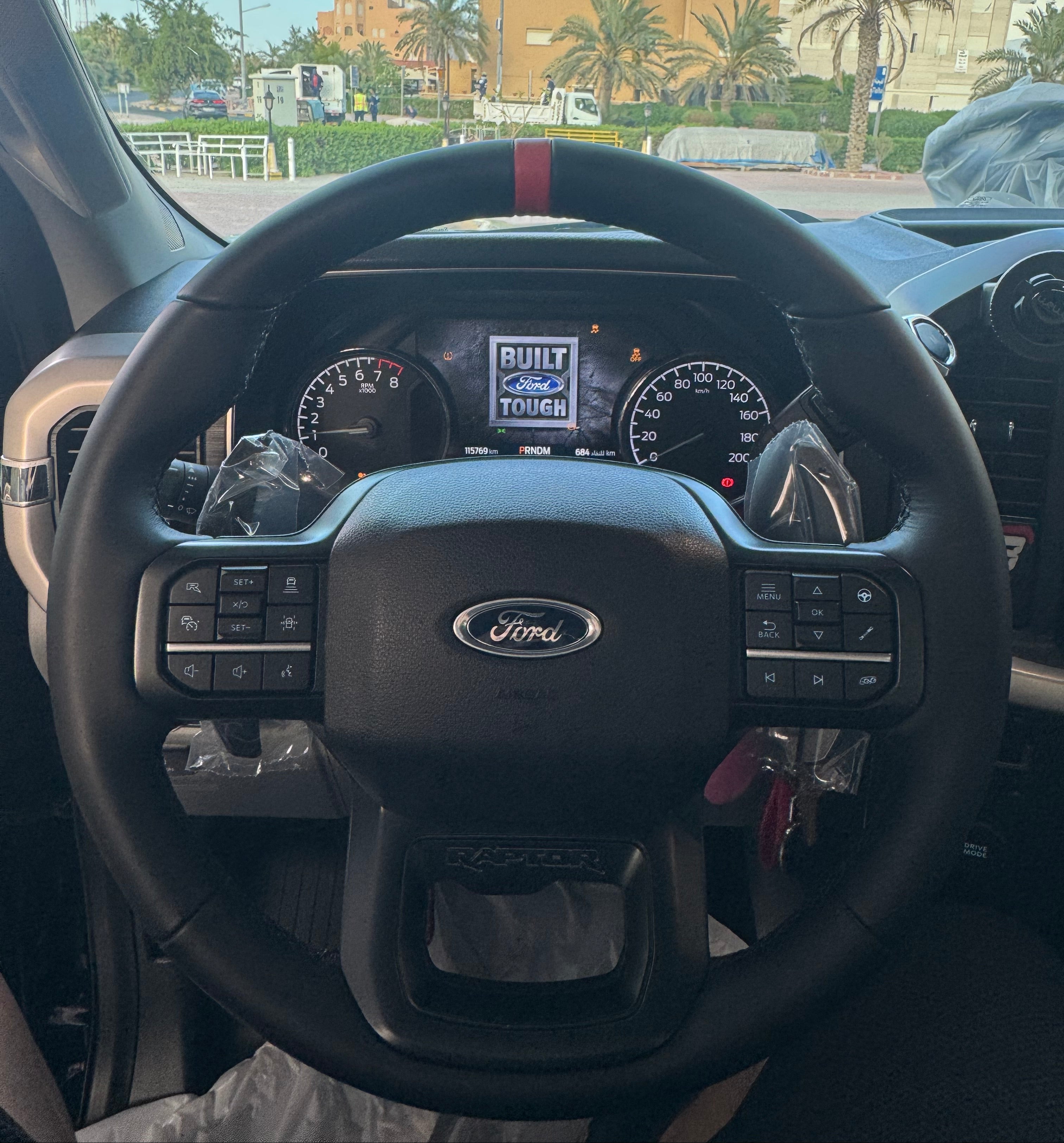 RAPTOR steering wheel