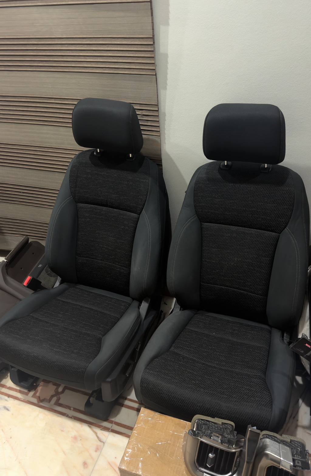Full electric Cloth seats upgrade